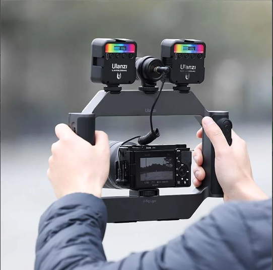 Ulanzi U-Rig Işıklı Telefon Video Rig Çerçeve