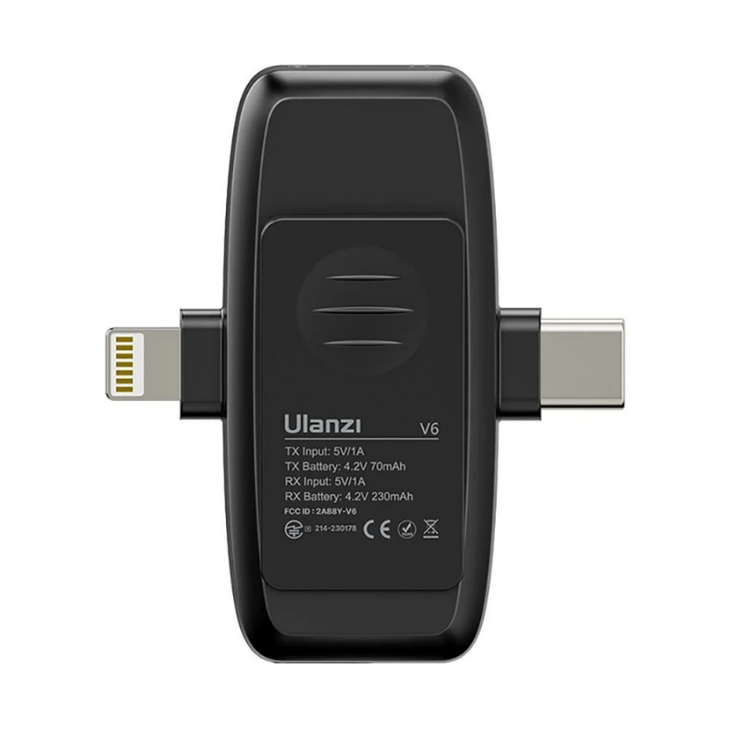Ulanzi V6 3in1 Wireless Microphone