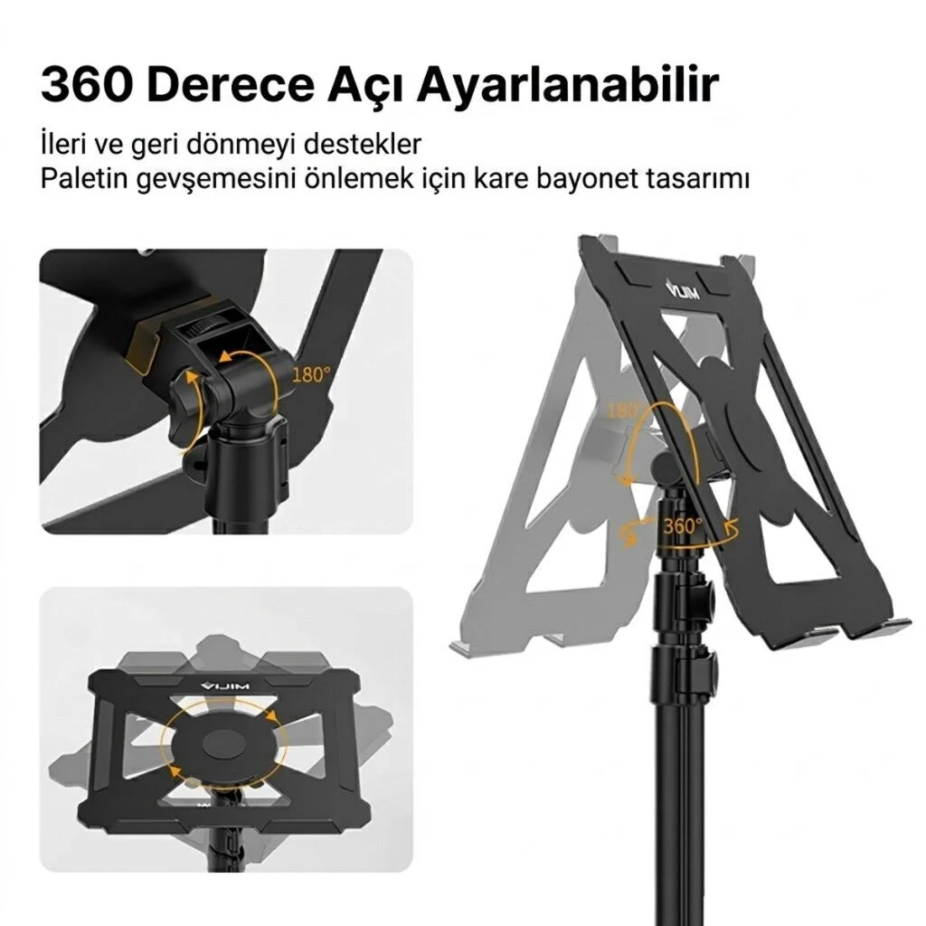 Ulanzi VIJIM LT-01 Çok Amaçlı Projektör Laptop ve Tablet Standı - 2683