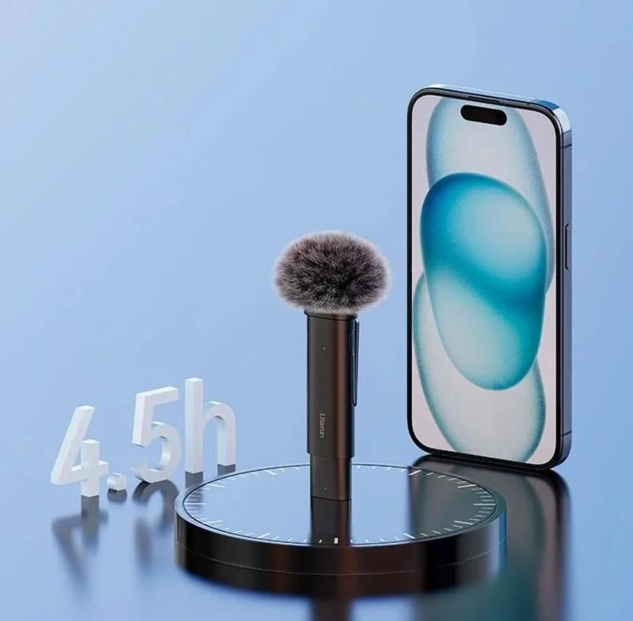 Ulanzi WM-10 Akıllı Telefon veya Tabletler için Kablosuz Klipsli Mikrofon (Type-C)
