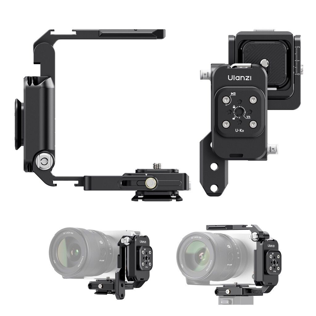Ulanzi XJ01 Uka Universal Foldable Camera Cage Katlanabilir Kamera Kafesi - C116