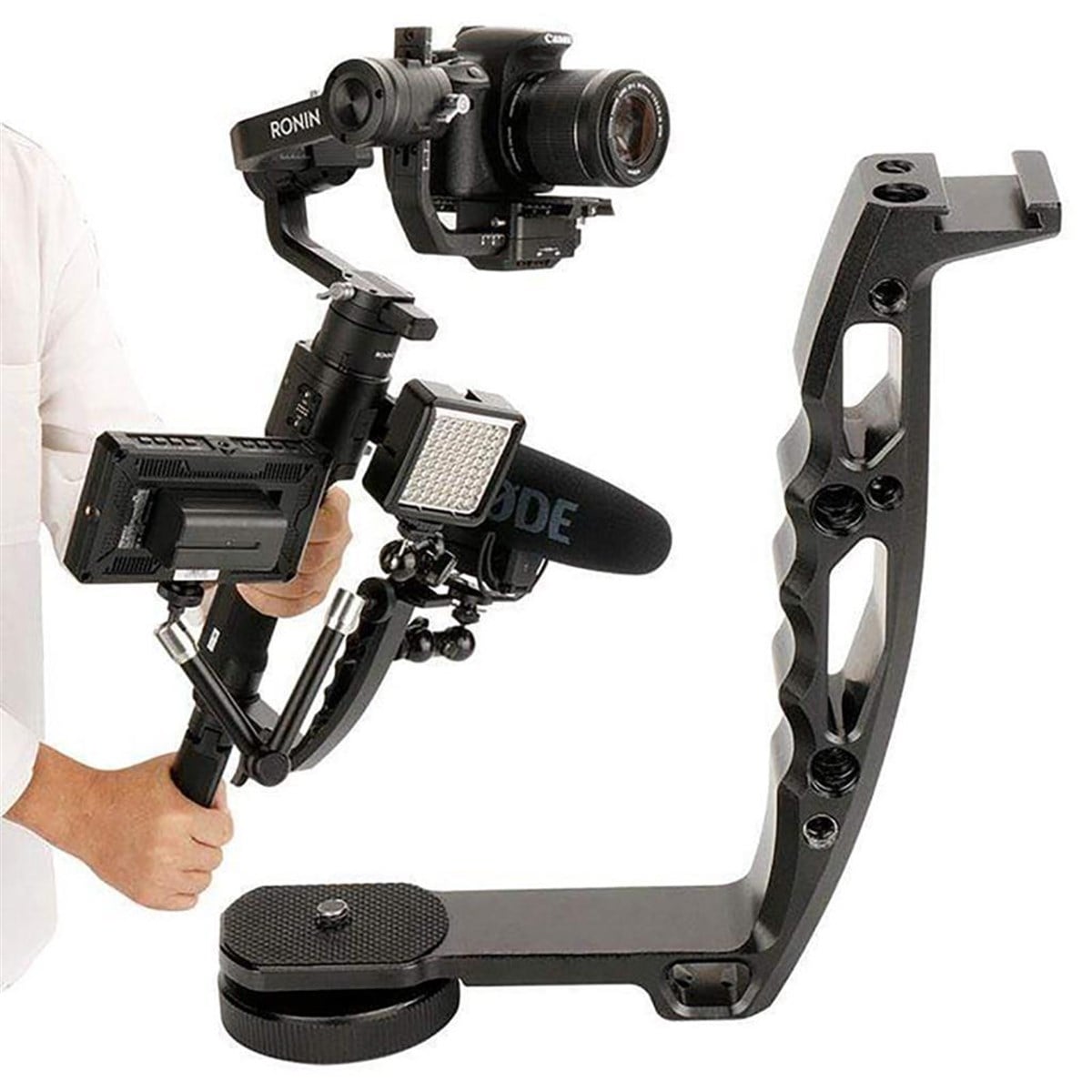 UURig DH03 DJI ve Zhiyun Gimballar İçin L Bracket