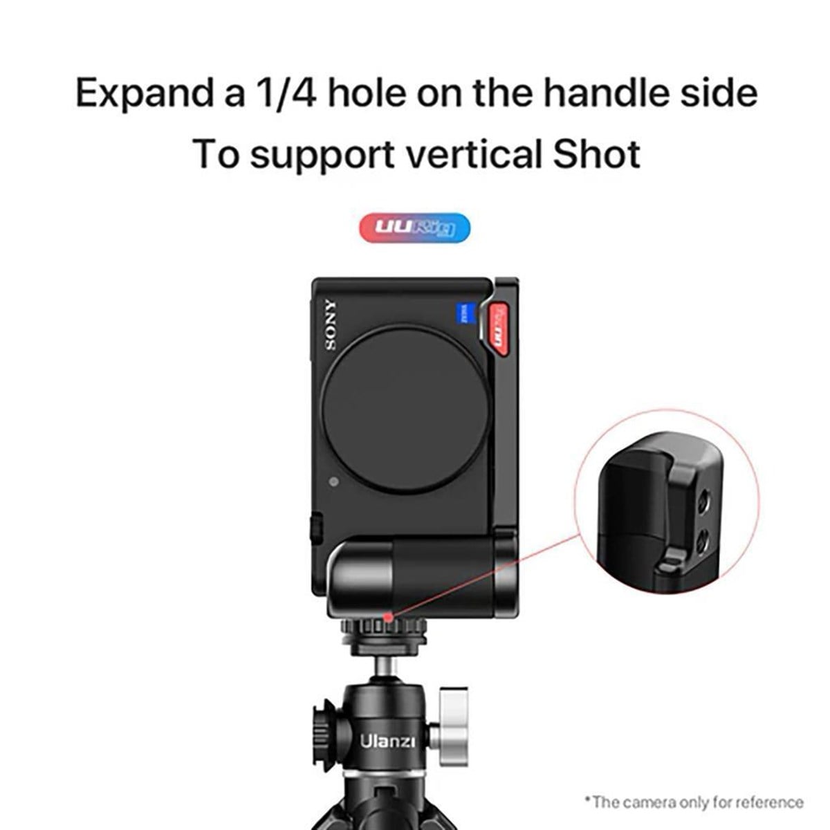 UURig R055 Sony ZV-1 Vlog Metal L Bracket