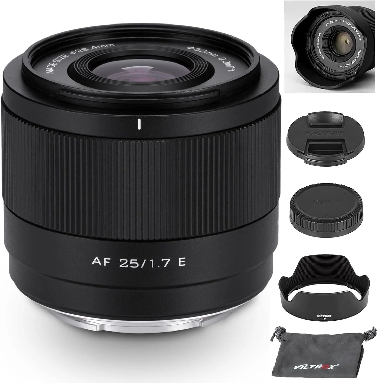 Viltrox AF 25mm f/1.7 Air E Lens (Sony E)