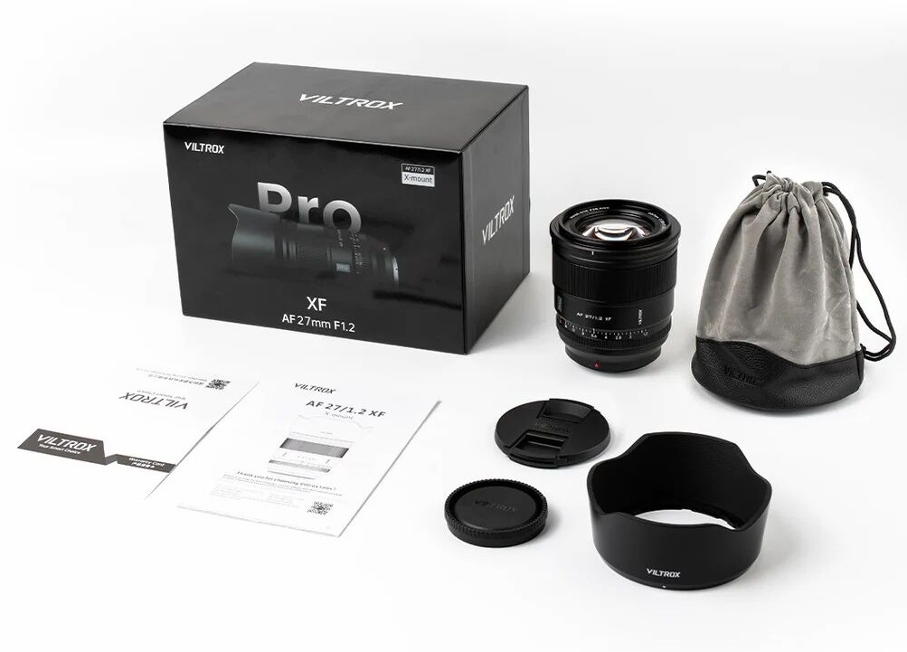 Viltrox AF 27mm f/1.2 XF Pro Lens (Fujifilm X)