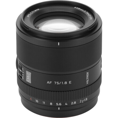 Viltrox AF 75mm F1.8 Evo Sony E Mount APS-C Lens