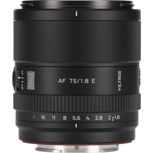 Viltrox AF 75mm F1.8 Evo Sony E Mount APS-C Lens