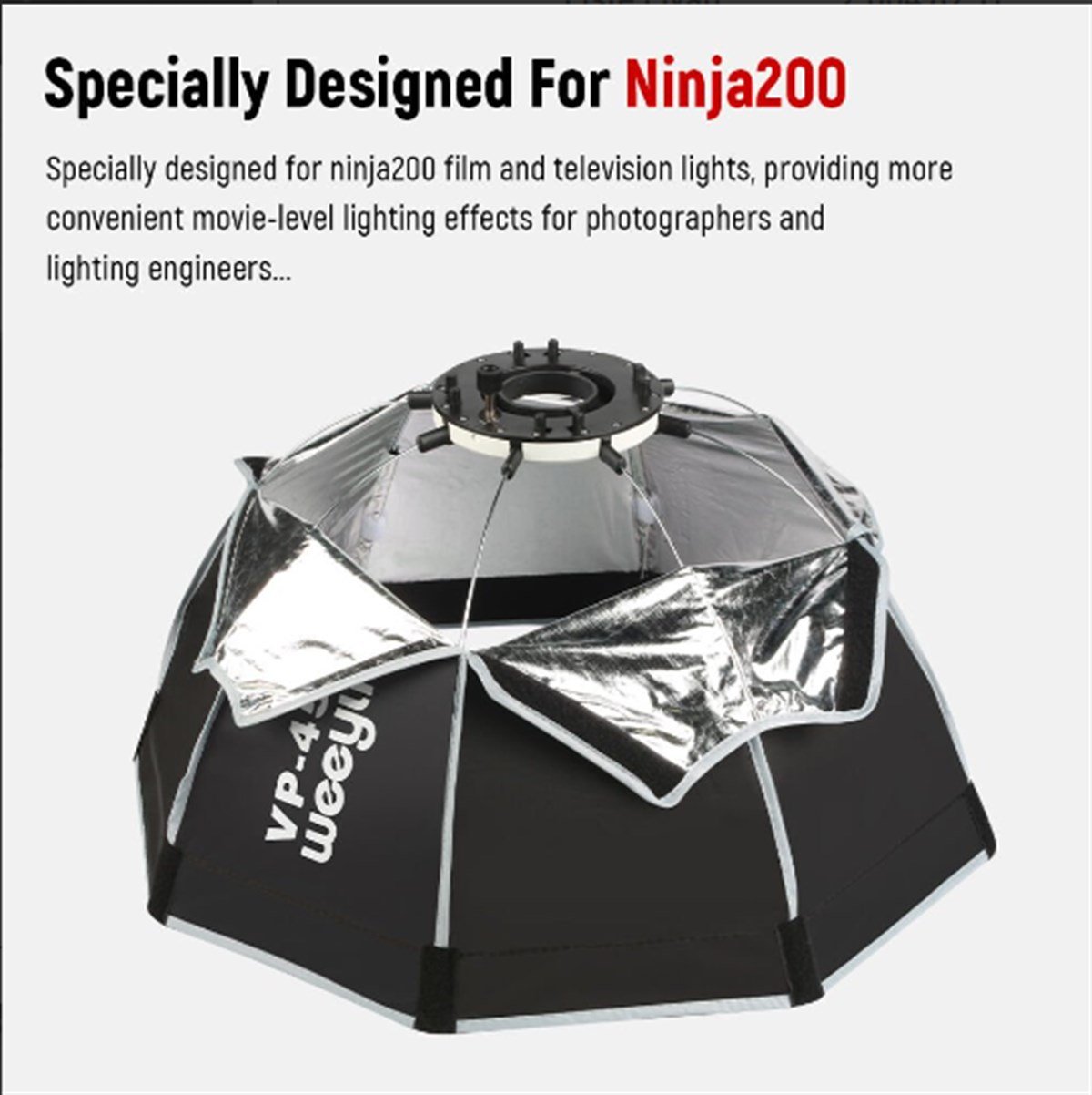 Viltrox Weeylite VP-45 60 cm Octa Softbox (Ninja 200/NInja 300 )