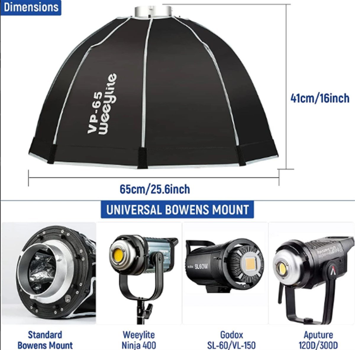 Viltrox Weeylite VP-65 SoftBox