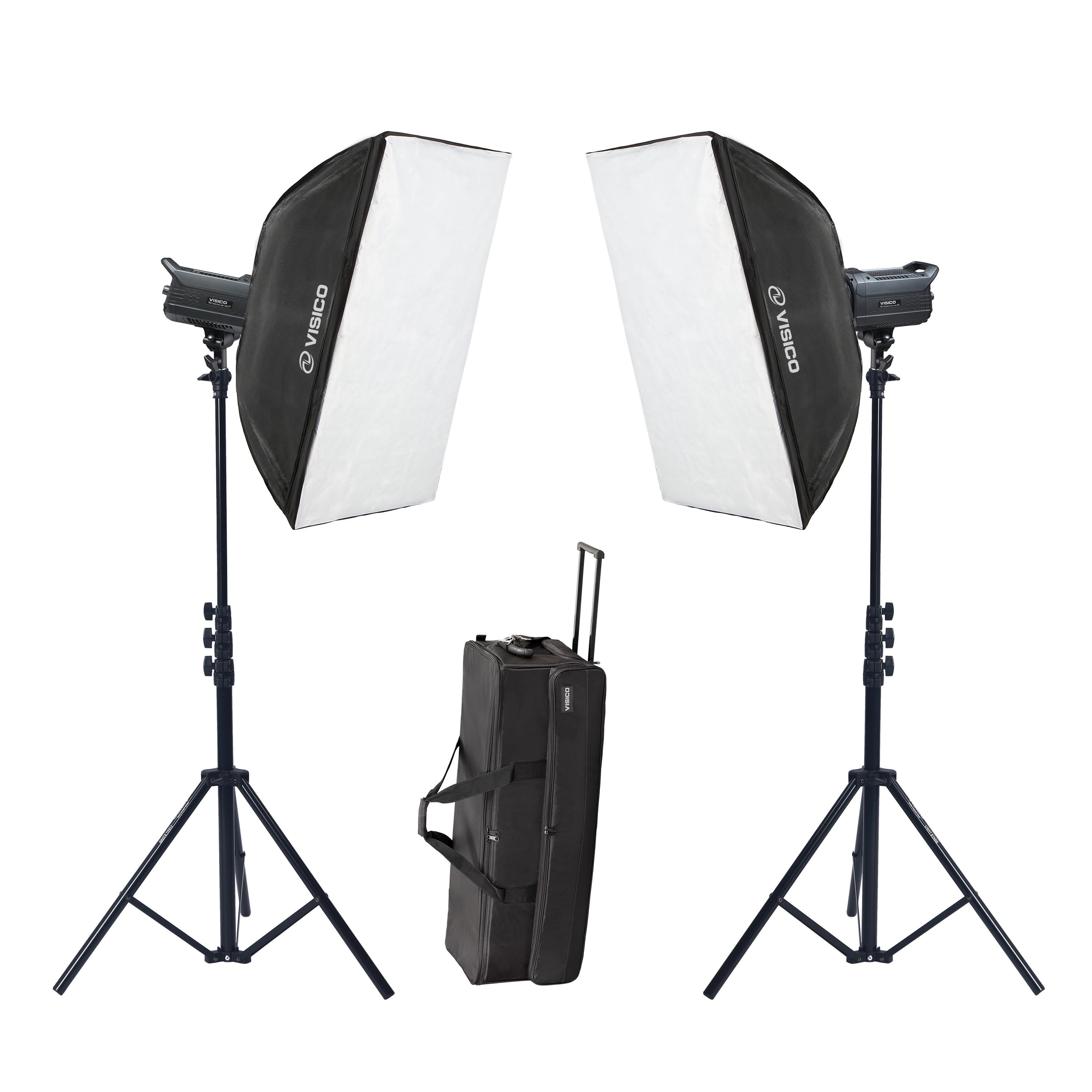Visico Led-150ST 2'li Video Led Işık Seti (150W)