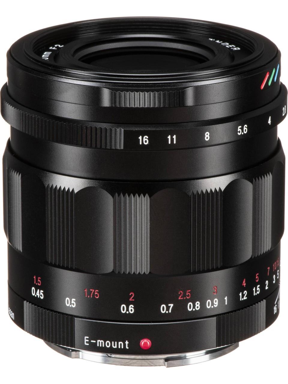 Voigtlander 50MM F2.0 Apo-Lanthar Aspherical Lens, Sony E Uyumlu