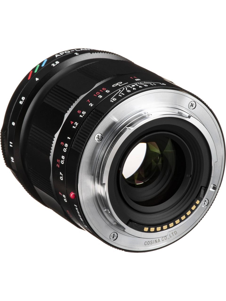 Voigtlander 50MM F2.0 Apo-Lanthar Aspherical Lens, Sony E Uyumlu