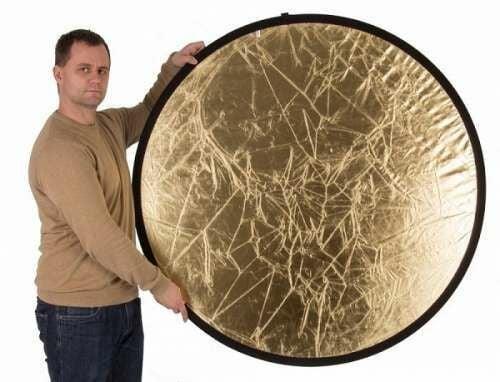 Weifeng 120cm Reflektör Altın-Gümüş
