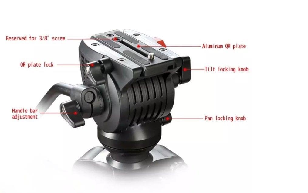 Weifeng WF-3308A Video Tripod