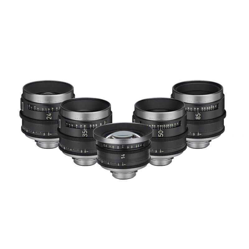 XEEN MEISTER 14, 24, 35, 50, 85mm Cine 5'li Set (Arri PL)