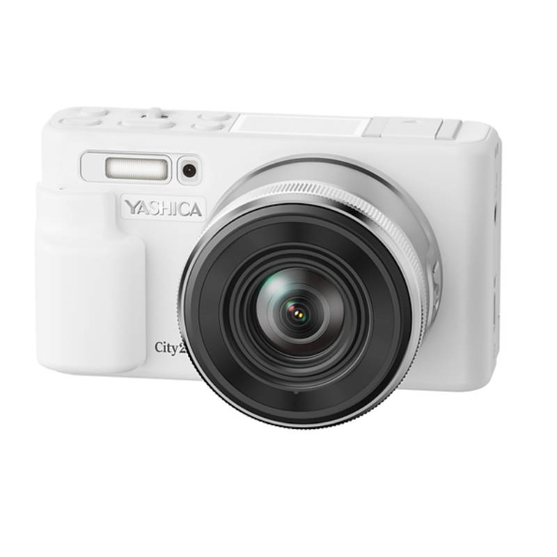 Yashica City 200 Beyaz Dijital Fotoğraf Makinesi