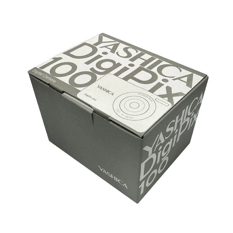 Yashica Digipix 100 Beyaz Dijital Fotoğraf Makinesi