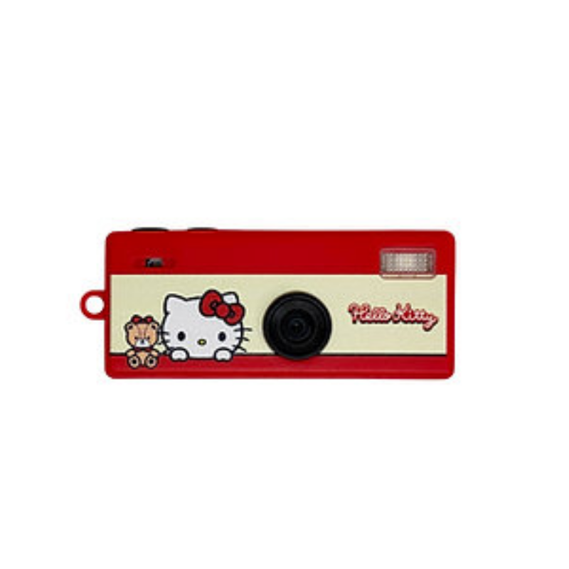 YASHICA x Hello Kitty Eğlenceli Anahtarlık Kamera (Klasik Hello Kitty)