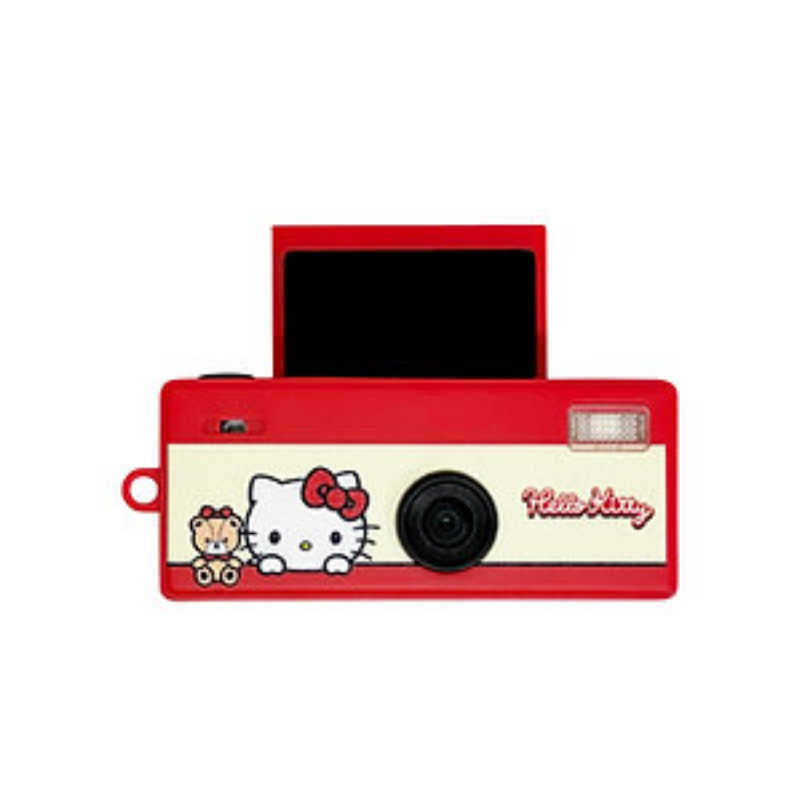 YASHICA x Hello Kitty Eğlenceli Anahtarlık Kamera (Klasik Hello Kitty)