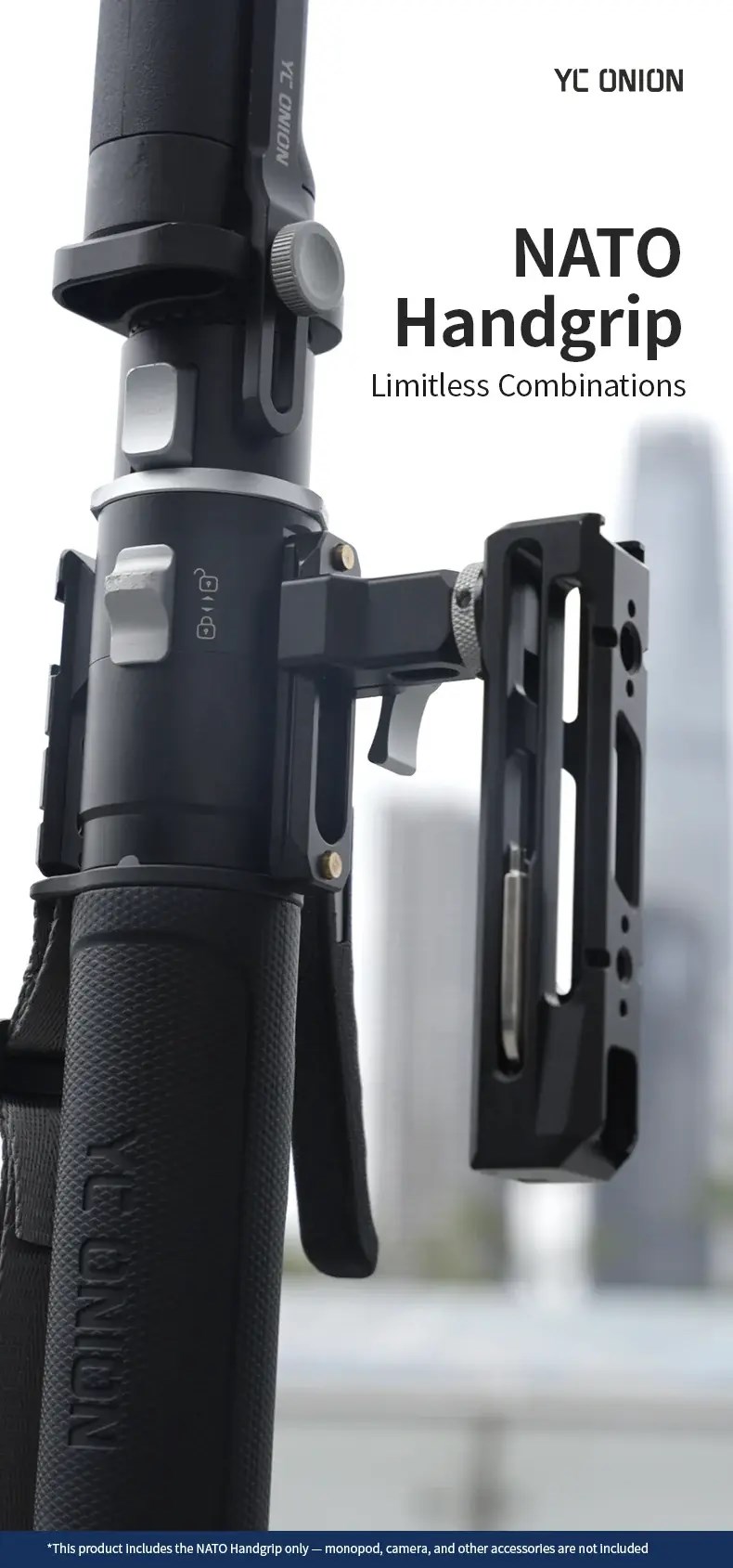 YC Onion Monopod Nato Handgrip