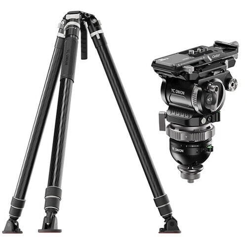 YC Onion Pineta Lite & CB7 Cedar Fluid Head Karbon Fiber Tripod Kit