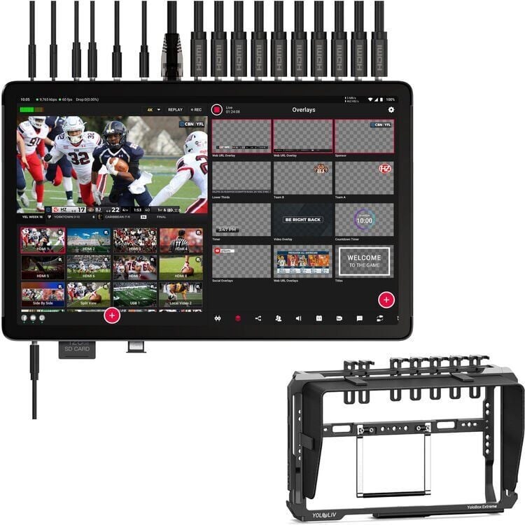 Yolobox Extreme Reji Seti Monitörlü