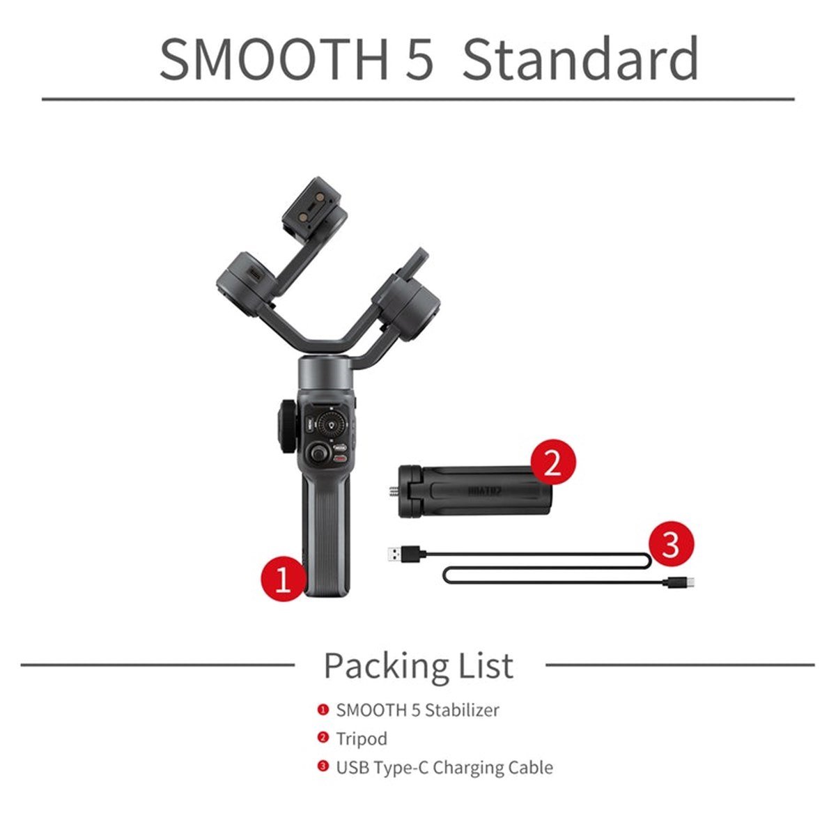 Zhiyun Smooth 5 Gimbal (Telefon için)