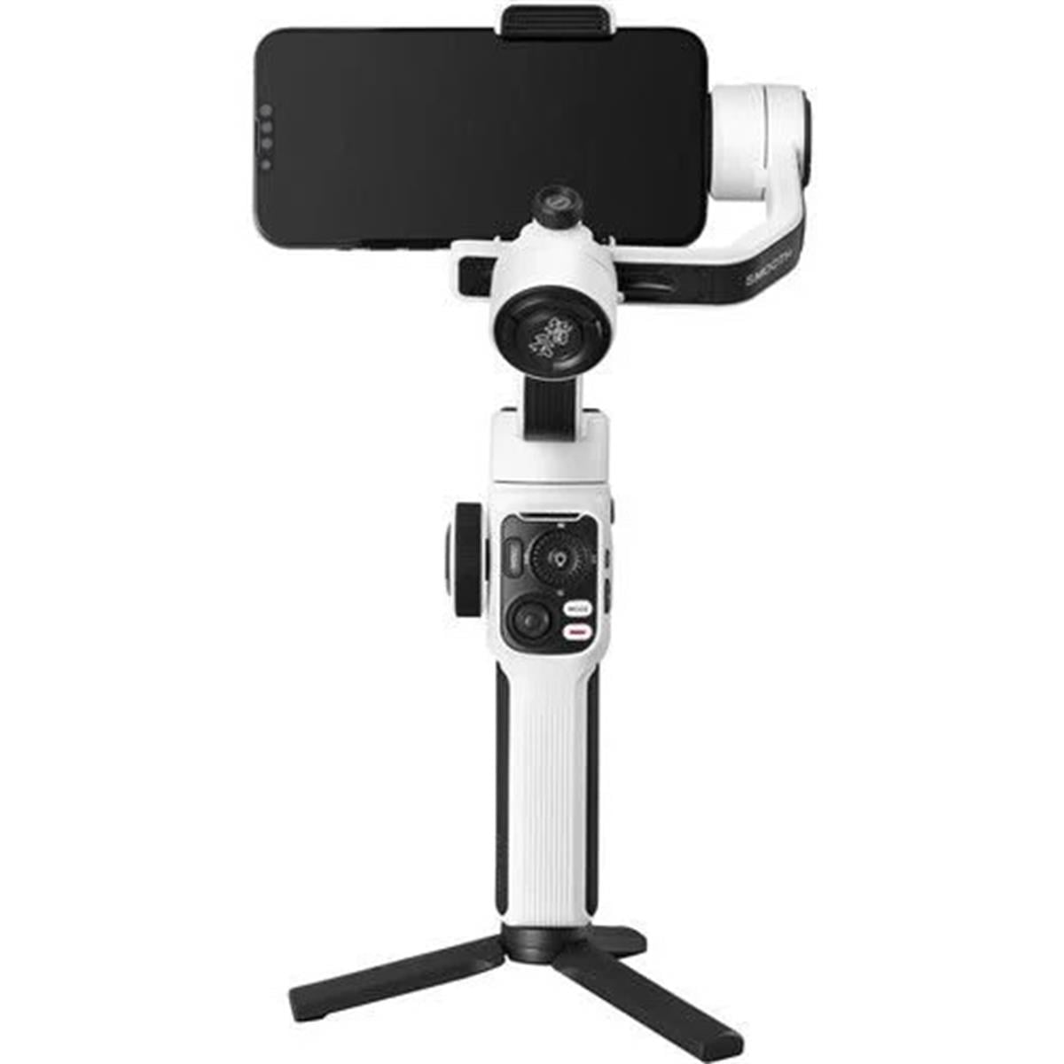 Zhiyun Smooth 5S Akıllı Telefon Gimbalı (Beyaz)