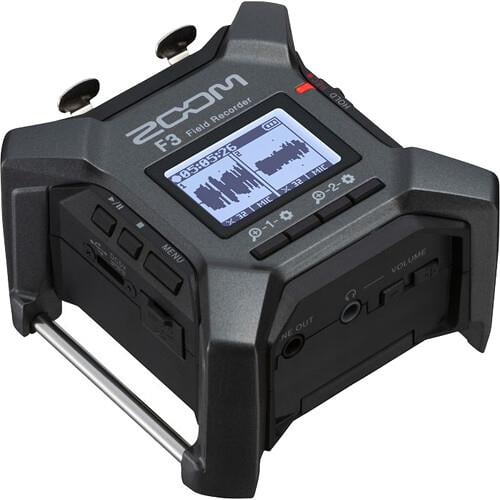 Zoom F3 2-Girişli Ses Kayıt Cihazı 