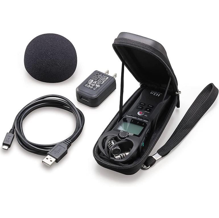 Zoom H1n Digital Handy Recorder Value Pack (Siyah)