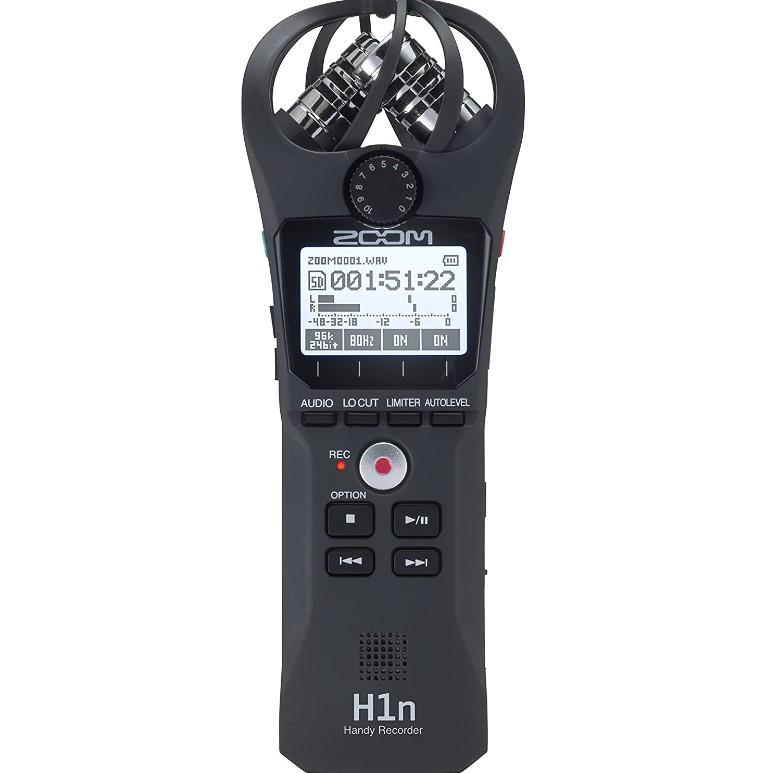 Zoom H1n Digital Handy Recorder Value Pack (Siyah)