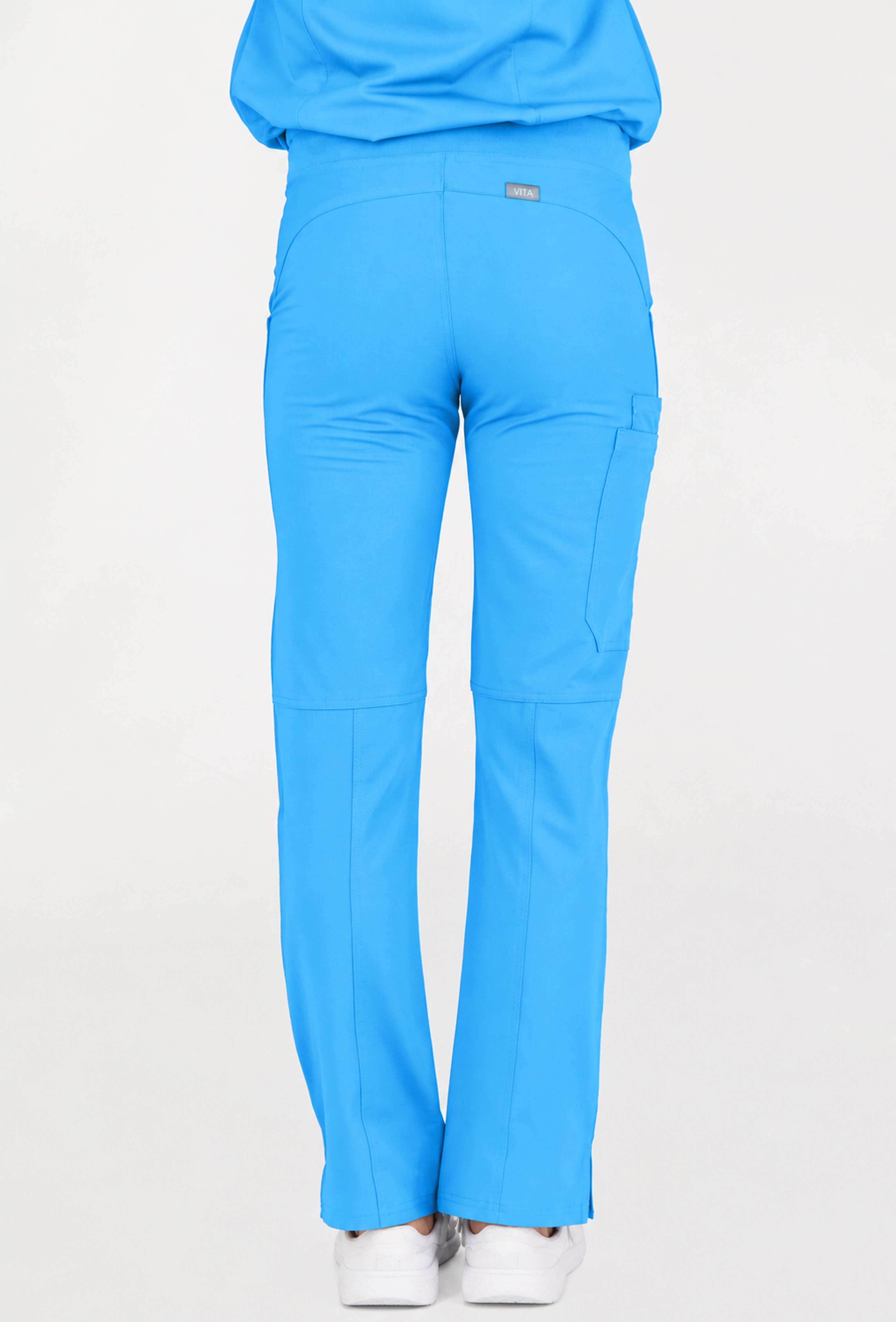 Diario VITA Alaska Blue Alt Kadın Scrubs Cerrahi Forma - Medikal Giyim Uniform
