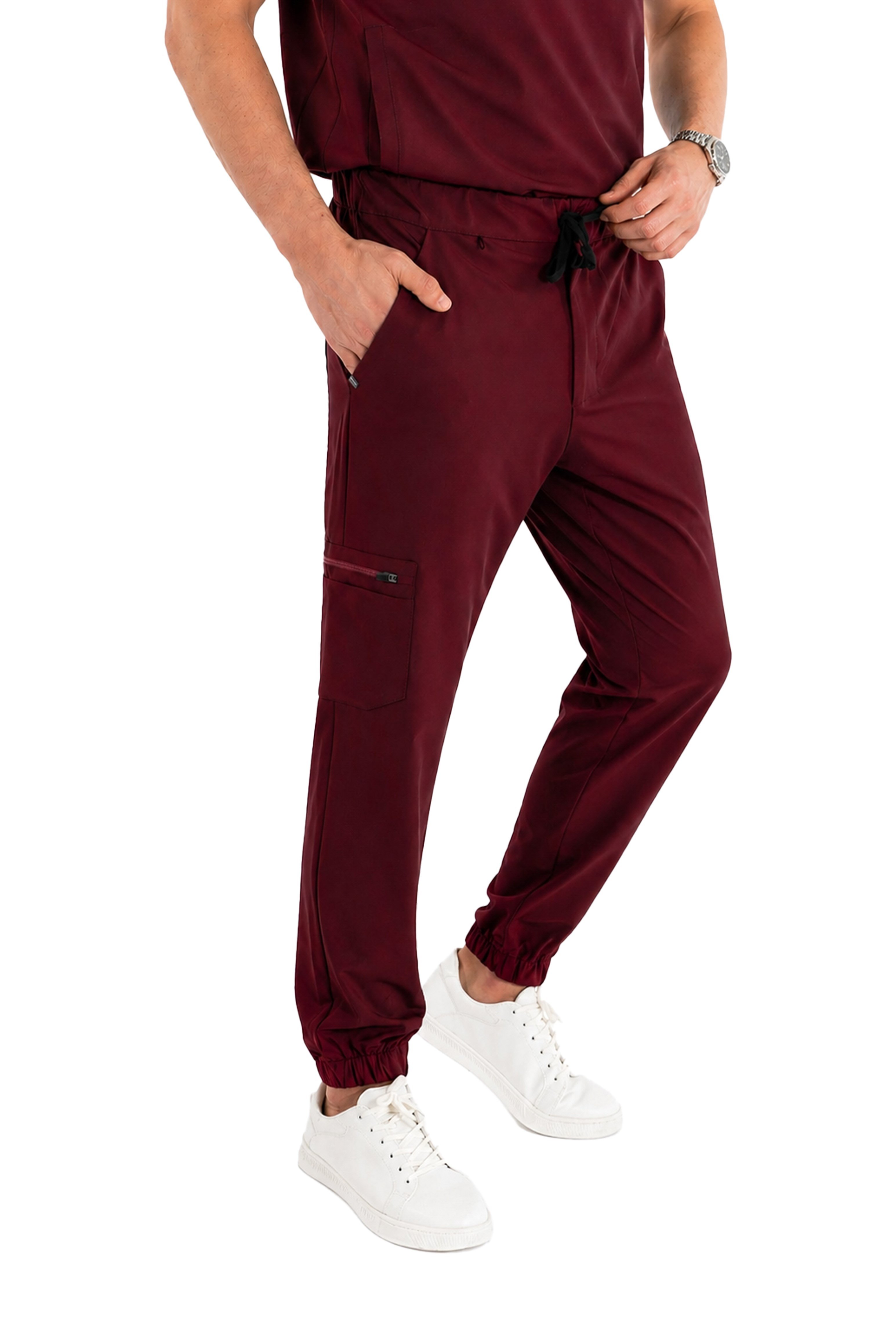 Jogger Piu Vita Bordo Alt Erkek Scrubs Cerrahi Forma - Medikal Giyim Uniform