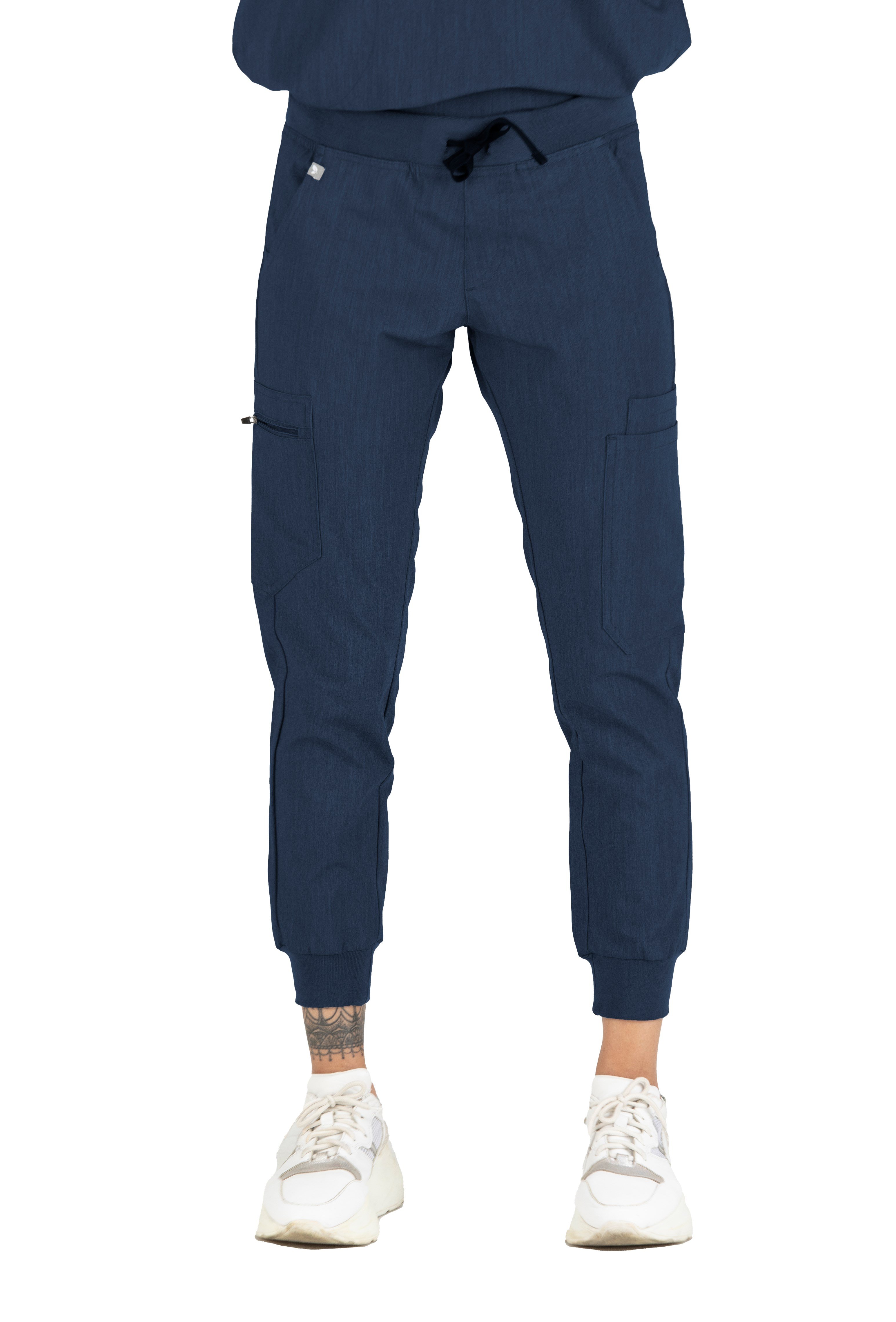 Jogger Vita İndigo  Alt Kadın Scrubs Cerrahi Forma - Medical Giyim Uniform