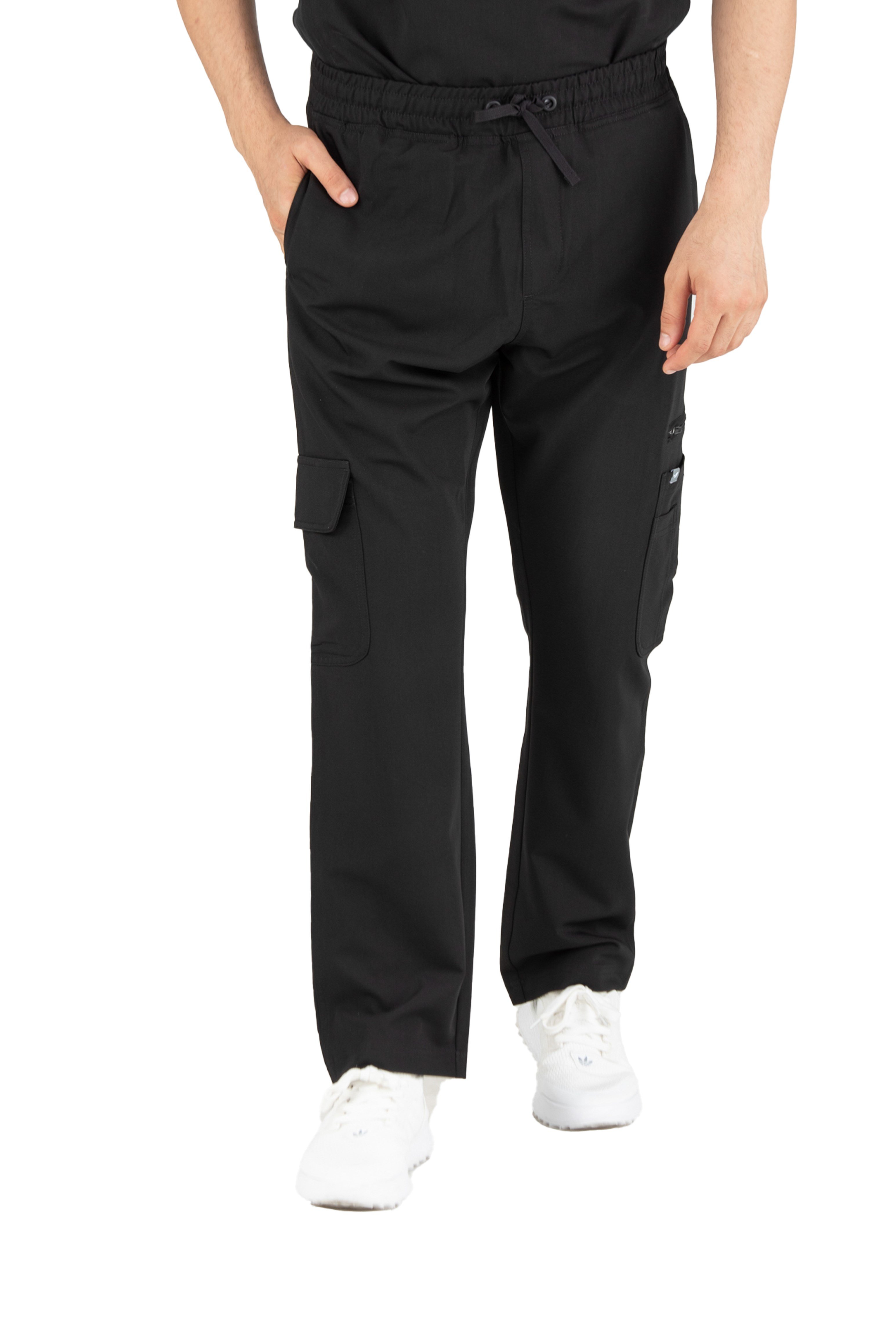 Tasca Vita Siyah Alt Erkek Scrubs Cerrahi Forma - Medikal Giyim Uniform
