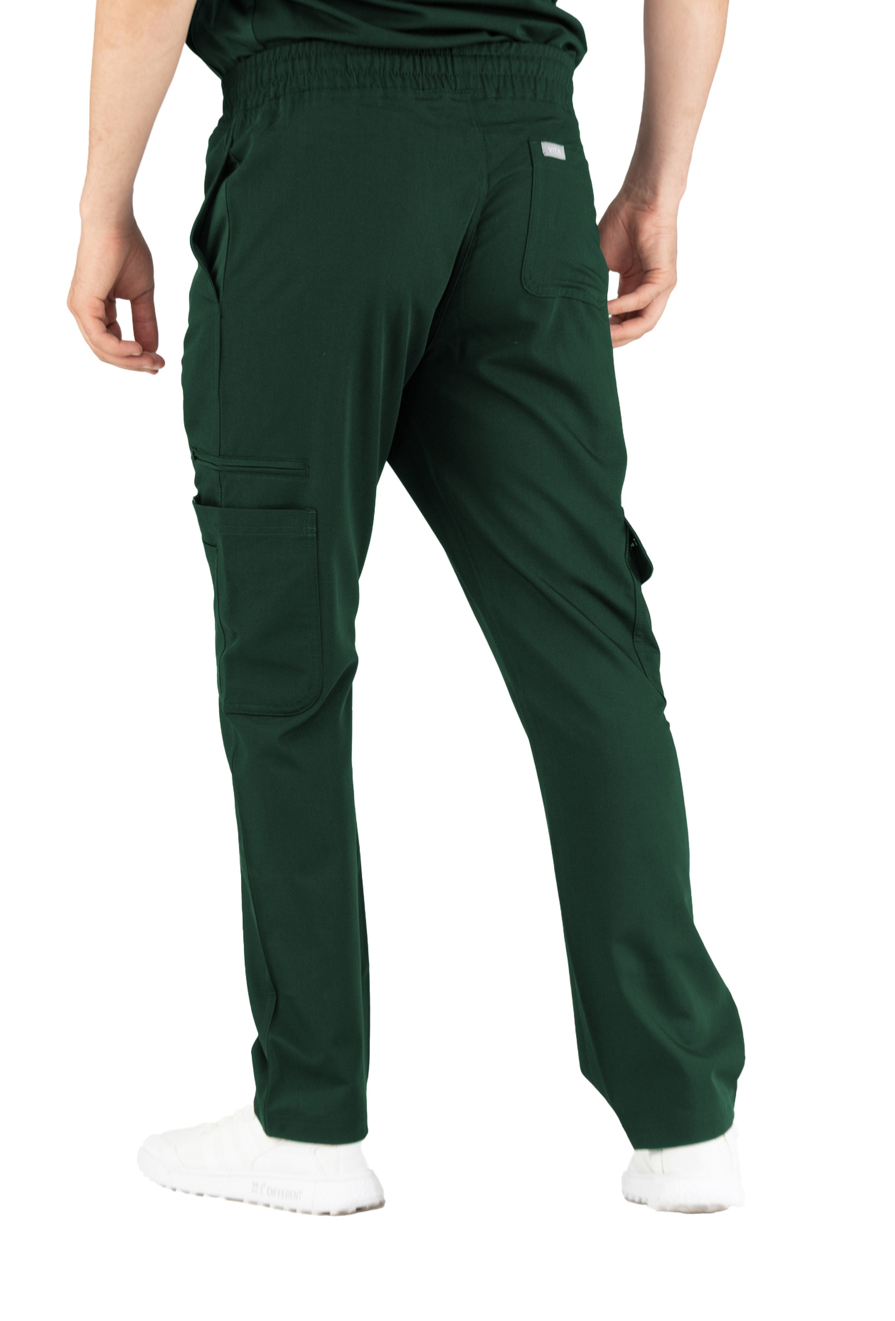 Tasca VITA Zümrüt Alt Erkek Scrubs Cerrahi Forma - Medikal Giyim Uniform