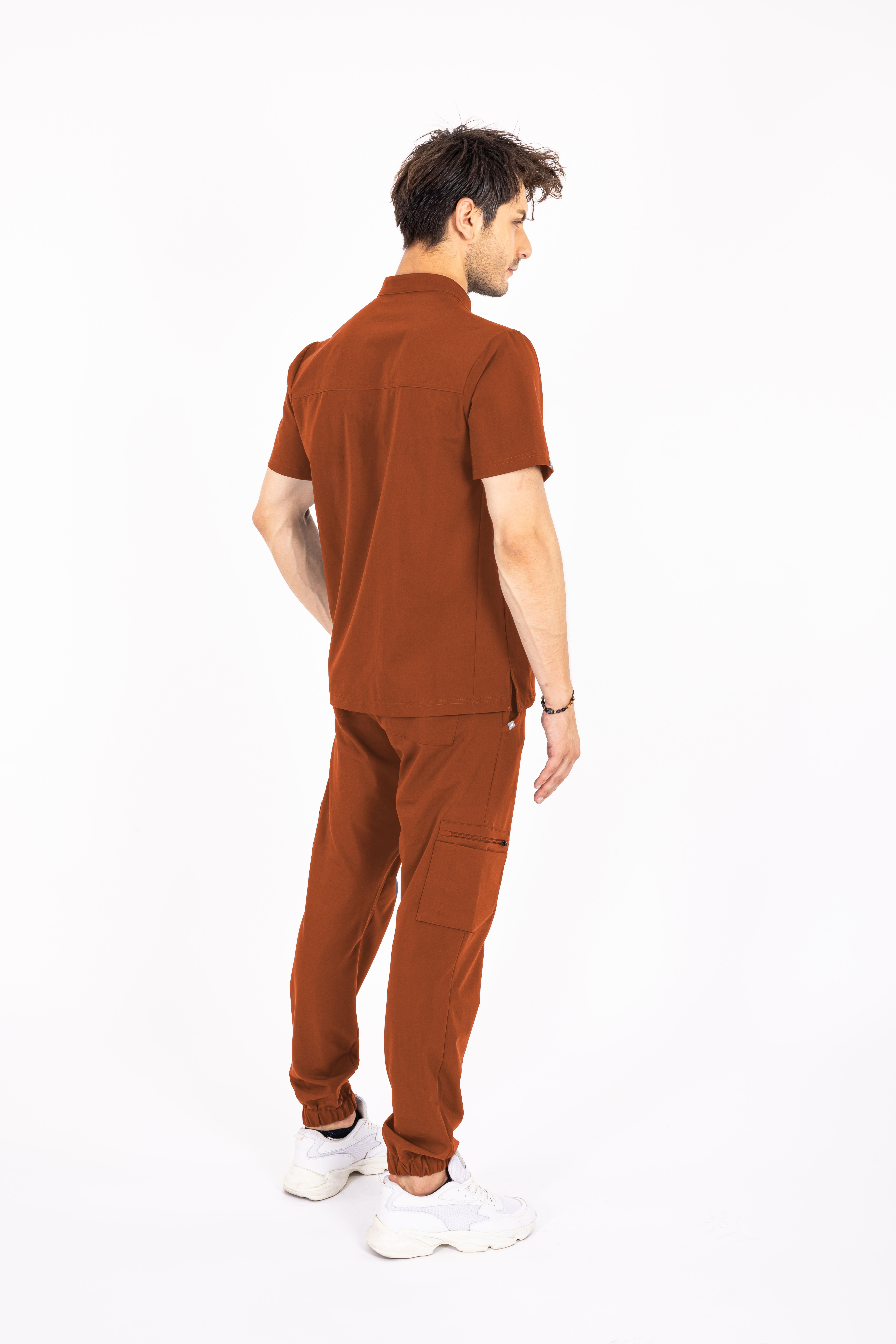 Freddo Vita Kiremit Üst Erkek Scrubs Cerrahi Forma - Medikal Giyim Uniform