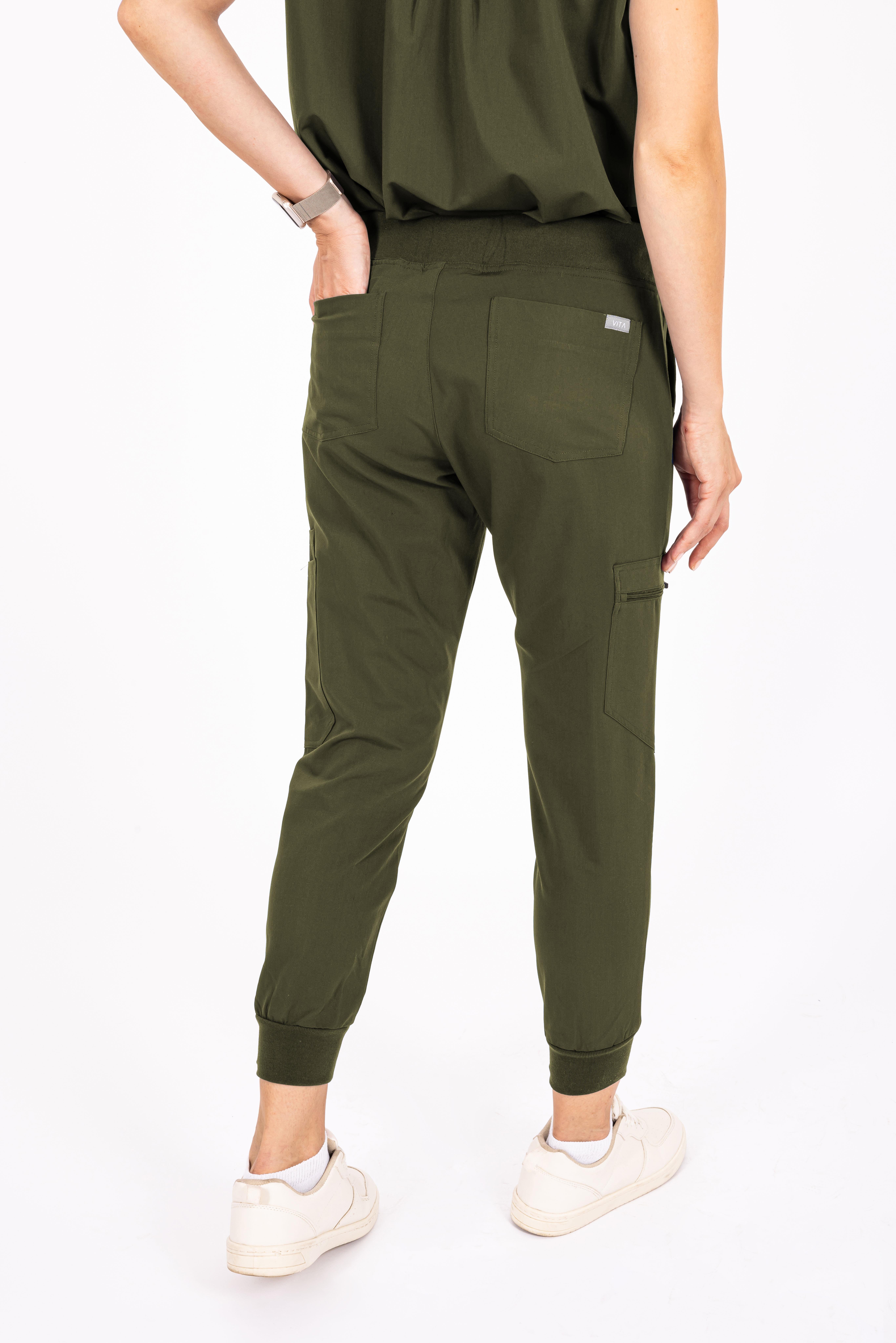 Jogger Vita Haki  Alt Kadın Scrubs Cerrahi Forma - Medical Giyim Uniform