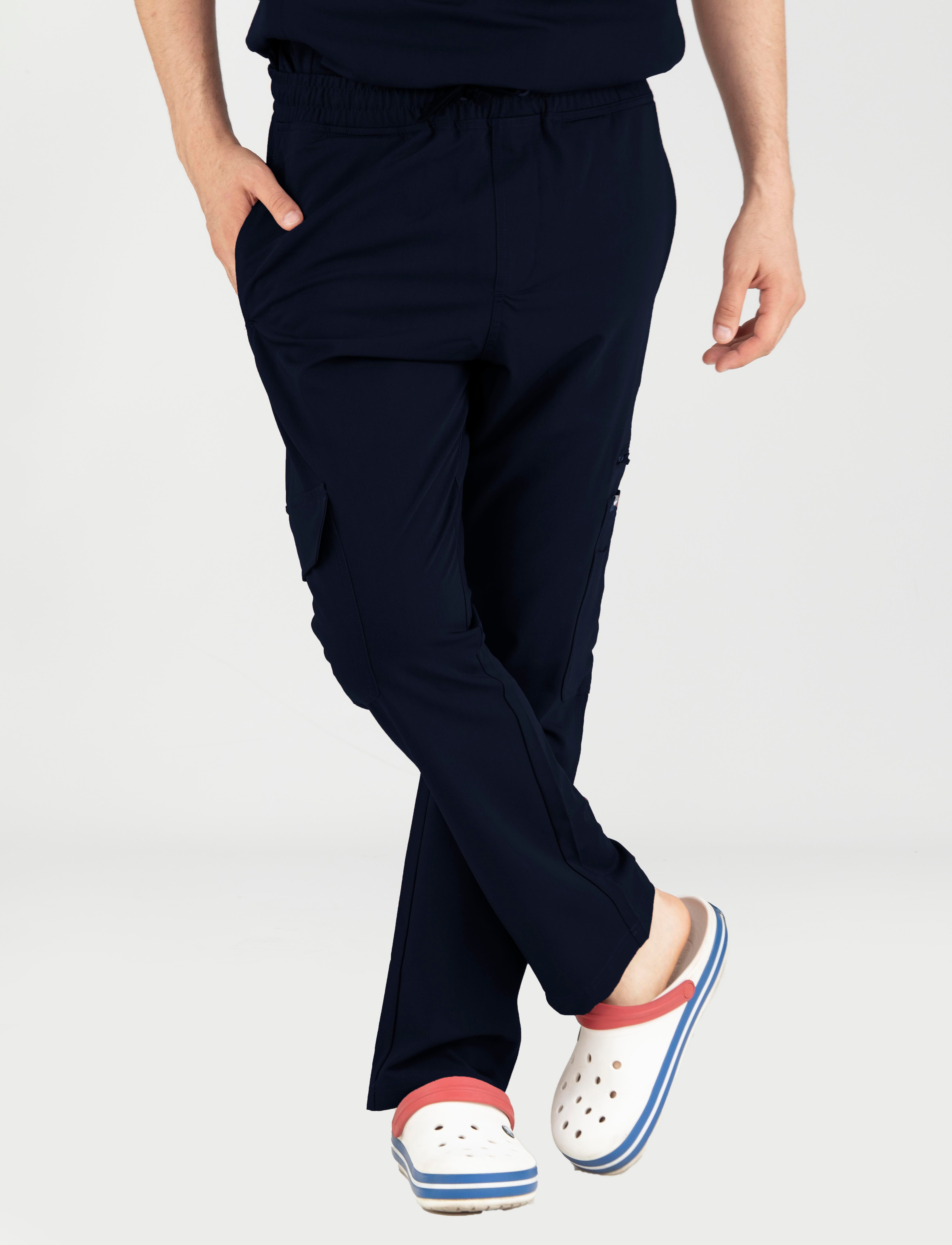 Tasca Vita Koyu Lacivert Alt Erkek Scrubs Cerrahi Forma - Medikal Giyim Uniform