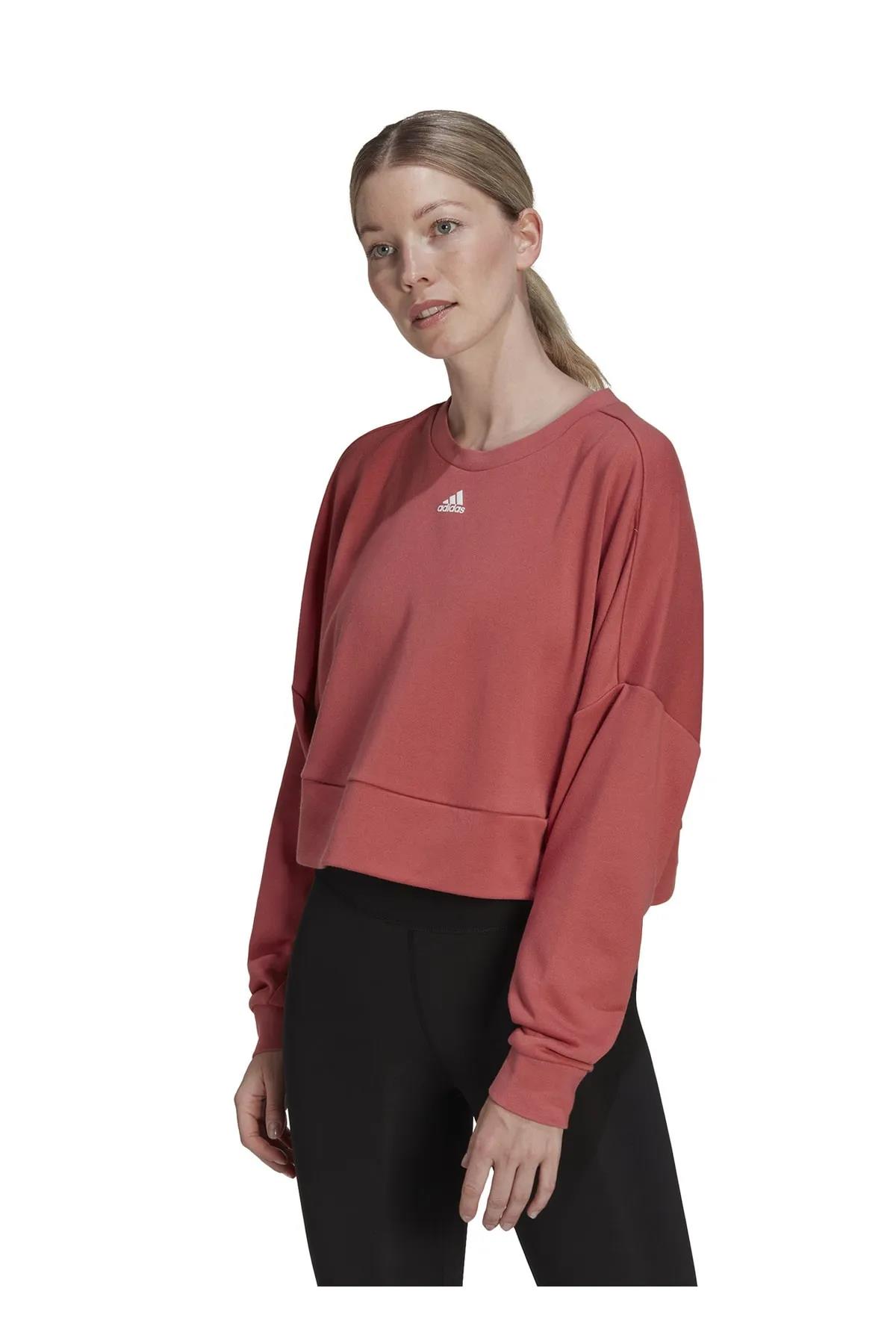 Adidas HM8711 W Stdio Swt Kadın Sweatshirt