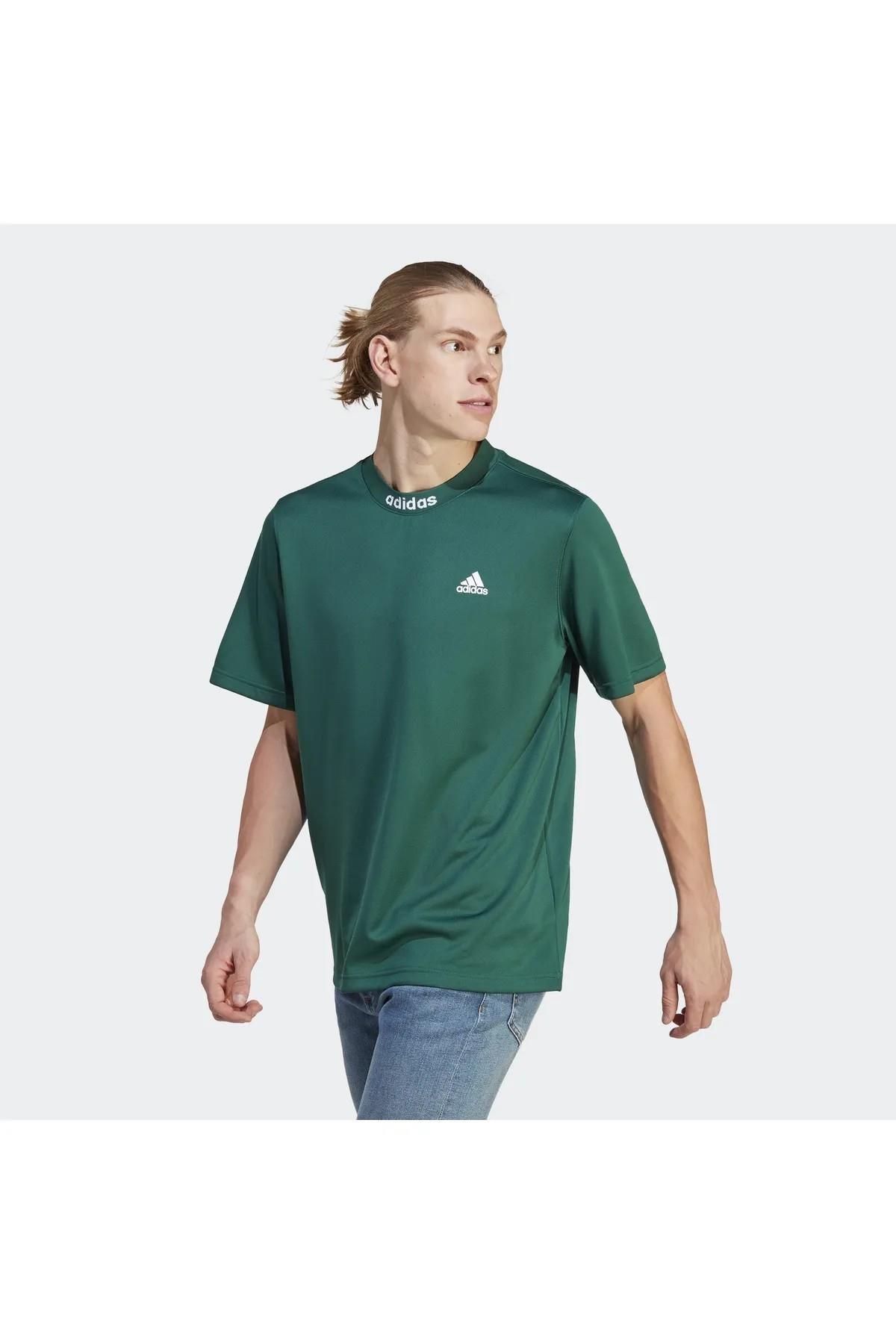 Adidas IJ6462 Bl Mesh T Q3 Erkek T-Shirt