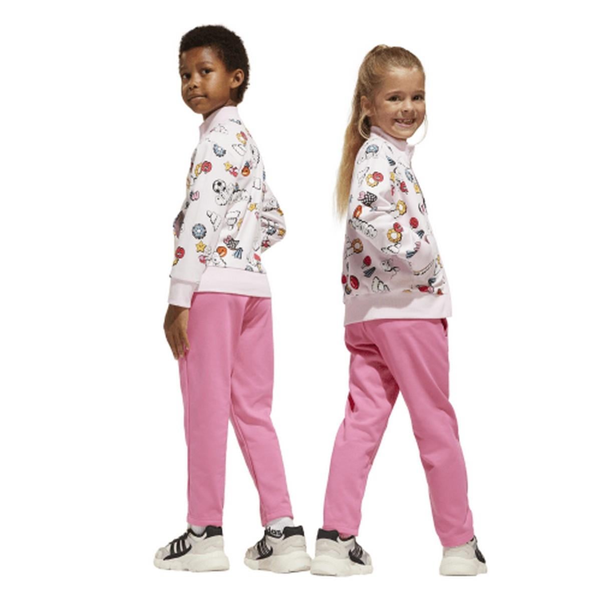 Adidas JD0064 Lk Fun Aop Ts Çocuk Eşofman Takımı