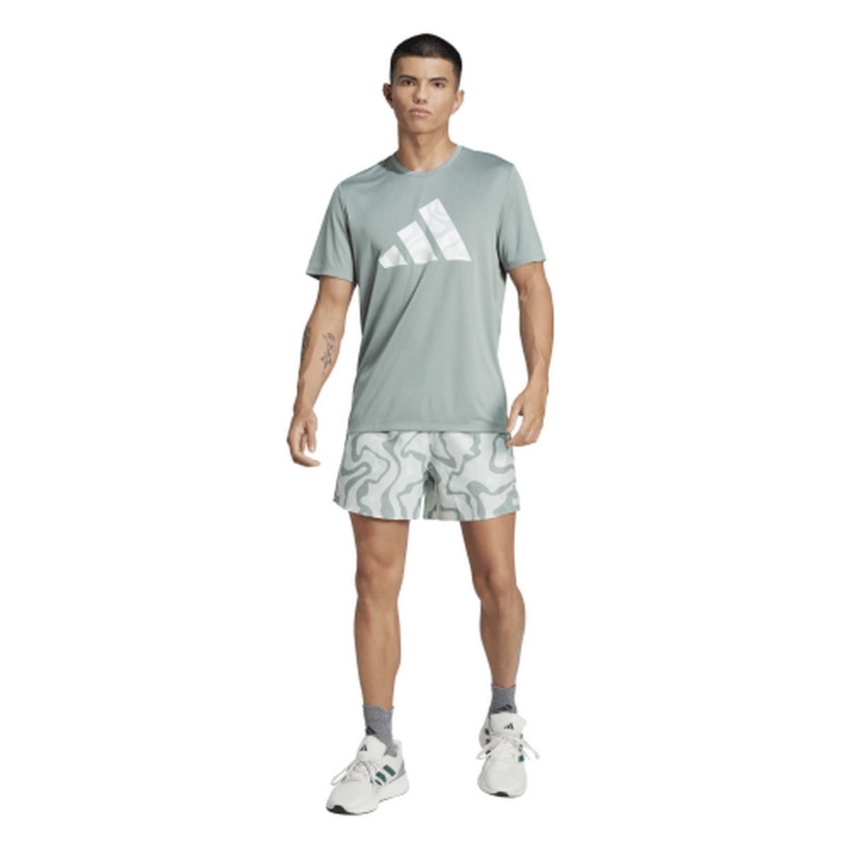 Adidas JD2334 Run It Bl M Erkek Spor Tişört