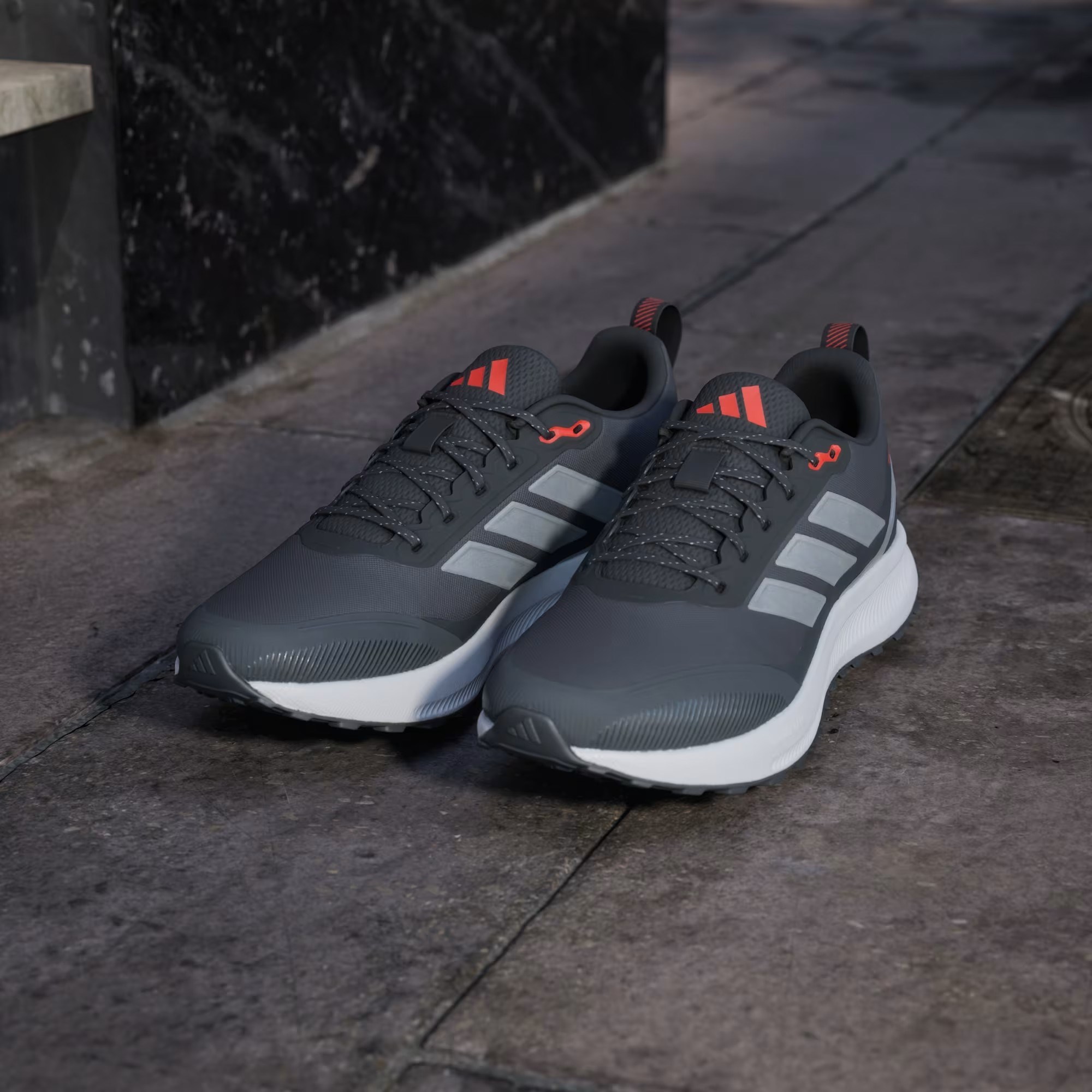 Adidas JI4084 Runfalcon 5 Tr Erkek Koşu Ayakkabısı