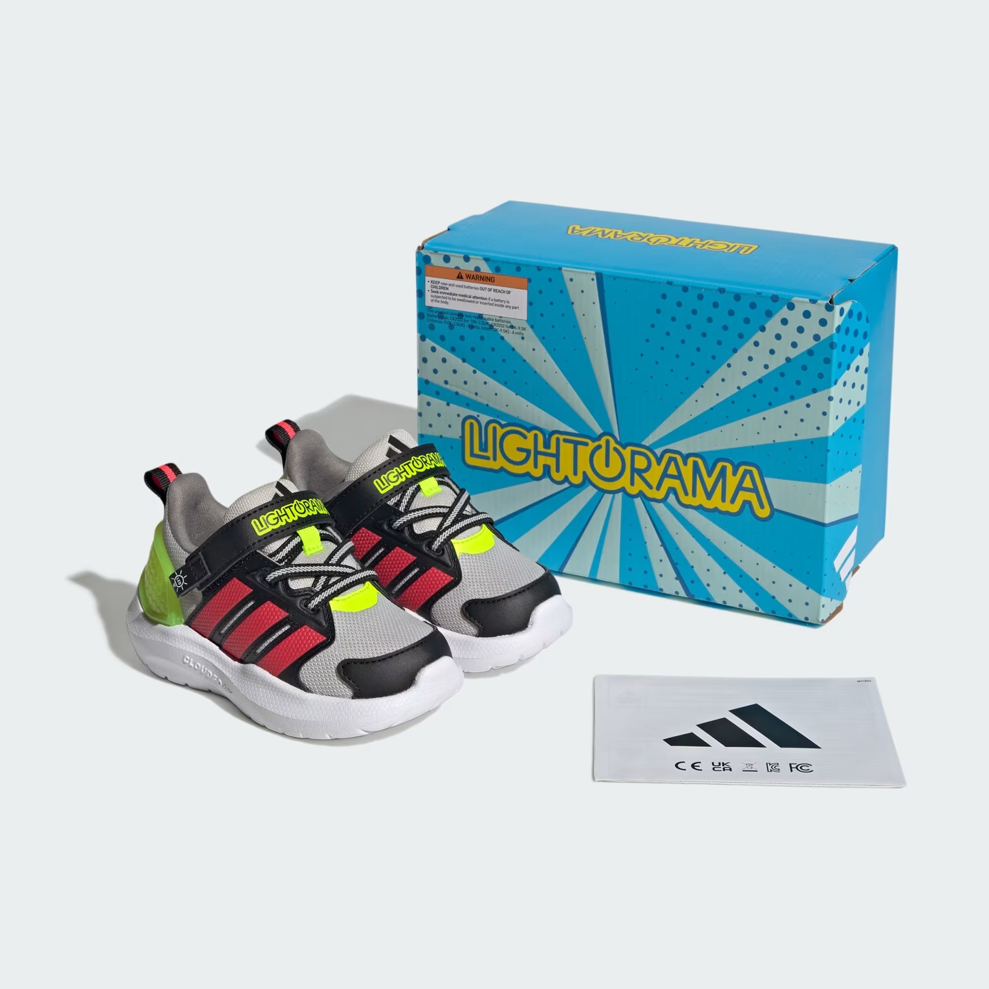 Adidas JQ4172 Lightorama Rnr El I Unisex Bebek Günlük Spor Ayakkabı