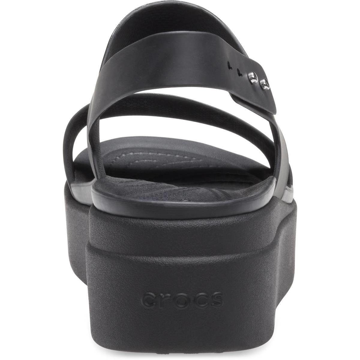 Crocs 206453-060 Brooklyn Low Wedge Kadın Sandalet