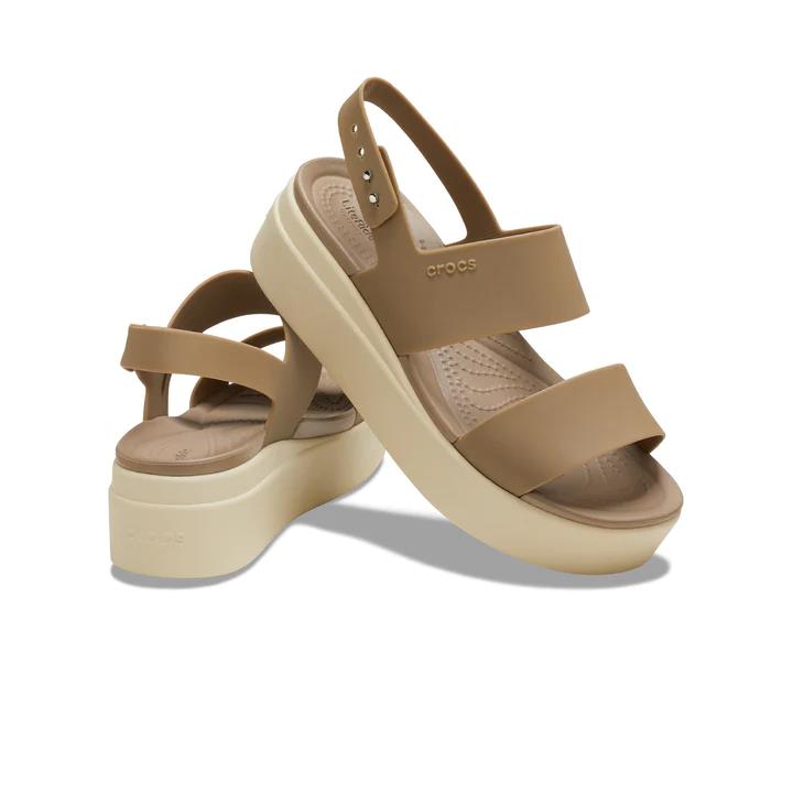 Crocs 206453-2YI Brooklyn Low Wedge Kadın Sandalet