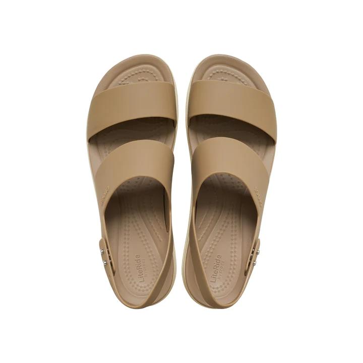 Crocs 206453-2YI Brooklyn Low Wedge Kadın Sandalet