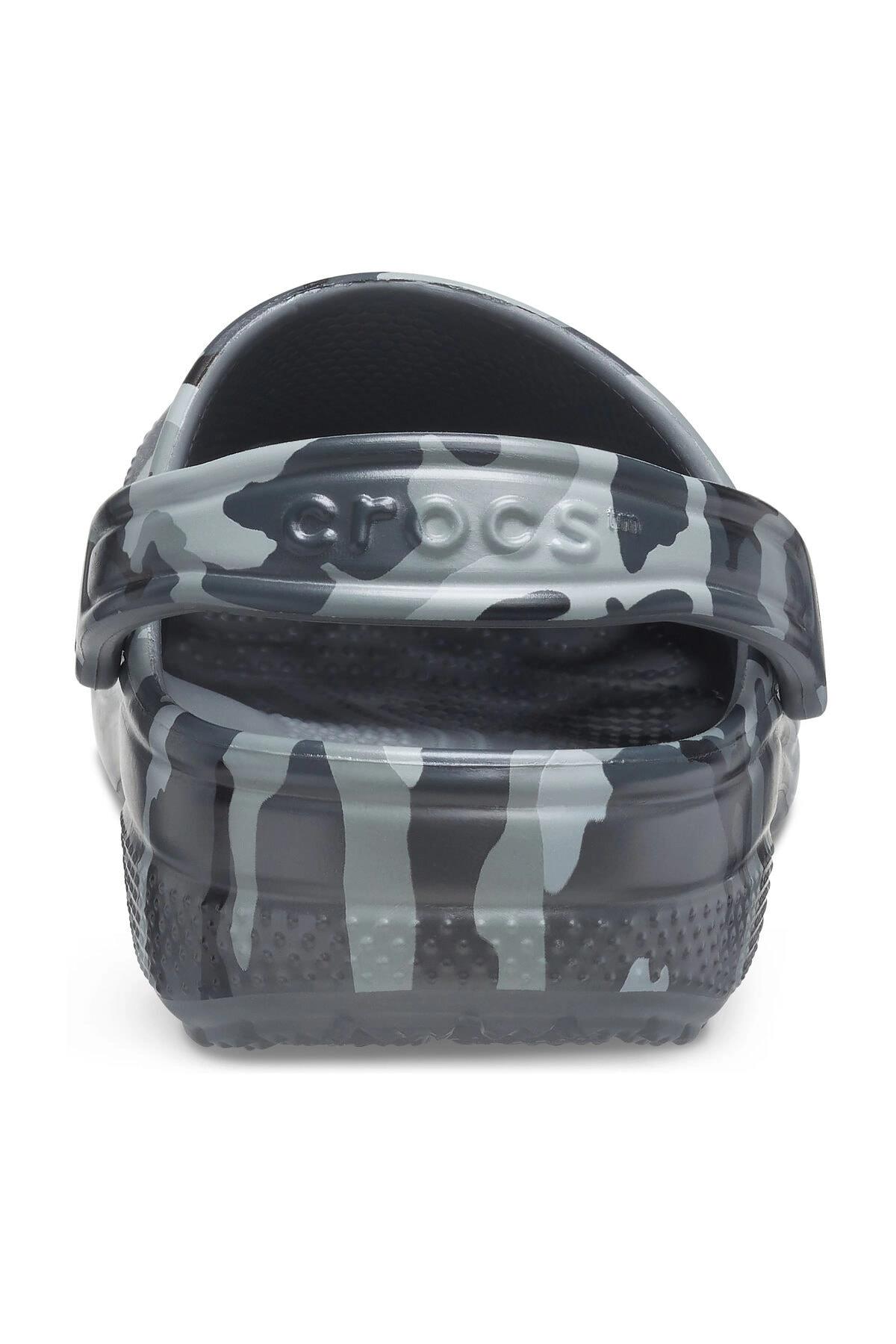 Crocs 206454-0IE Classic Printed Camo Clog Unisex Sandalet