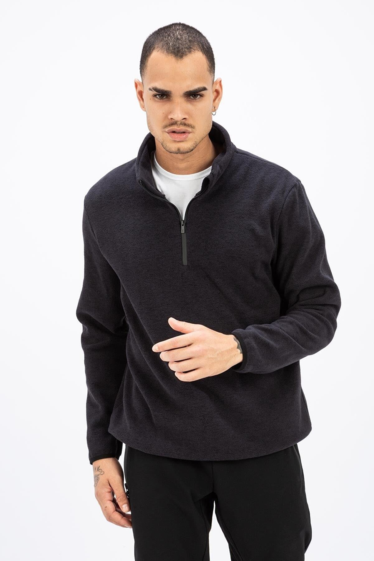 Exuma 2112125-014 Melanj Half Zip Polar M Erkek Polar